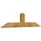 Ekena Millwork Portland Rough Sawn Timber Gable Bracket, Western Red Cedar, 48"W x 12"H x 2"D x 4"F, 6/12 Pitch GBW048X12X0204POR00RWR - alternate 4